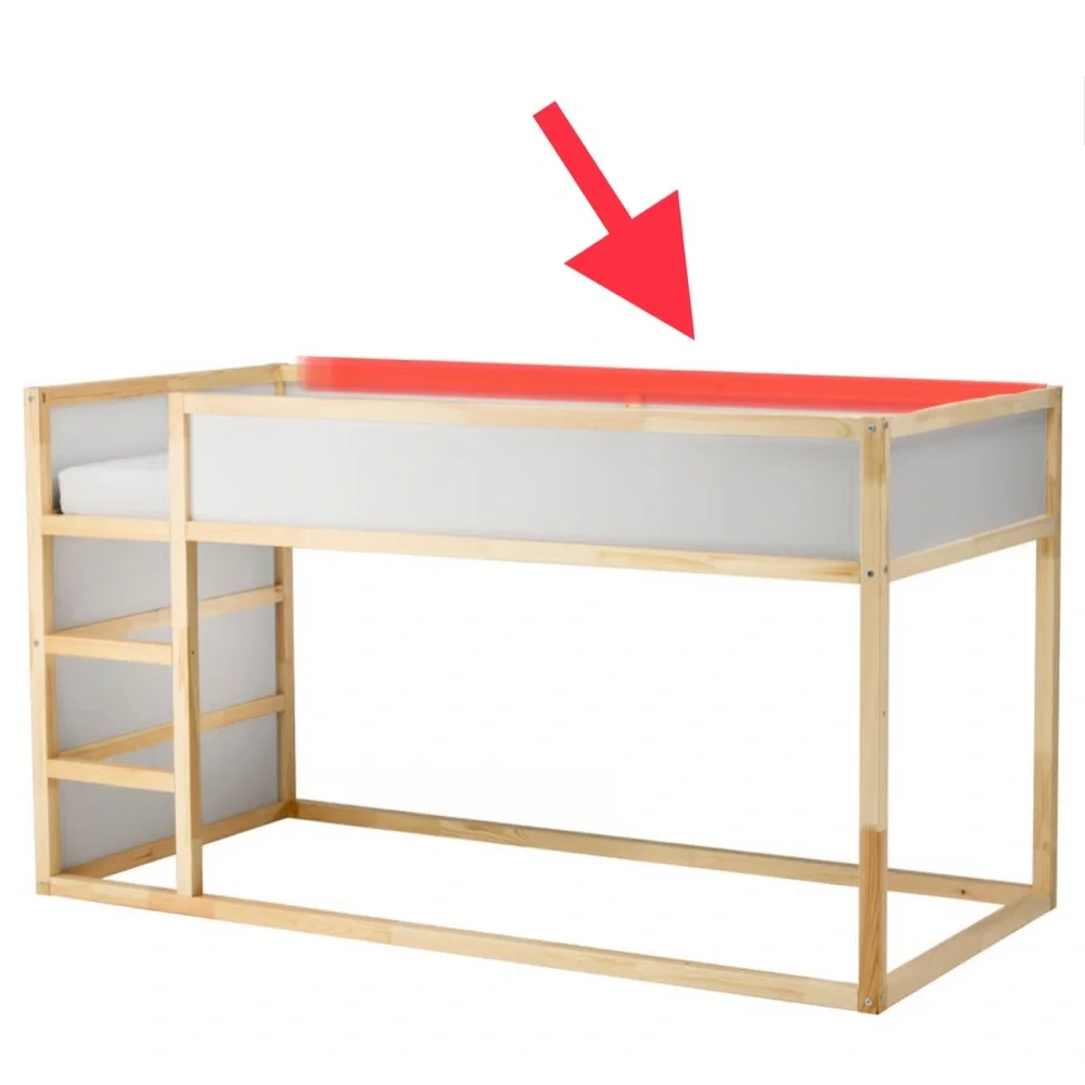 IKEA KURA bed Replacement part